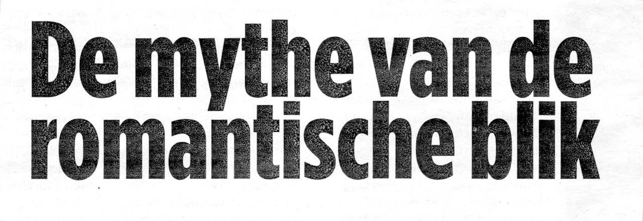 Kop in de Volkskrant